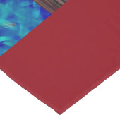 Abstracte Apple Table Runner Korte Tafelloper (Hoek)