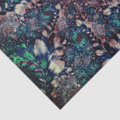 Abstracte Aqua Fractal 36 Achtergrond Tissuepapier (Detail)