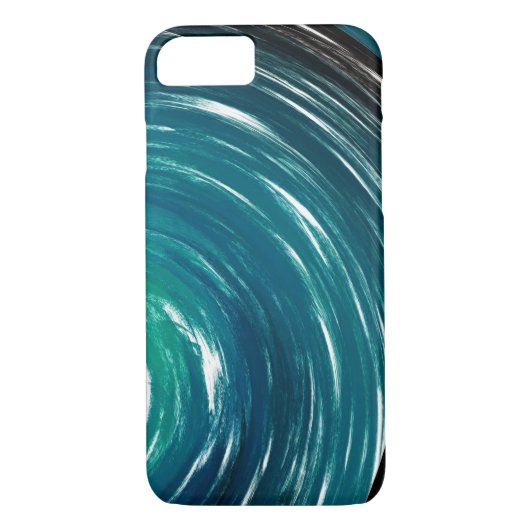 Abstracte Aquamarine Twist Art Background #3 Case-Mate iPhone Case (Achterkant)