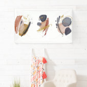 Abstracte aquarel elementen spandoek (Insitu)