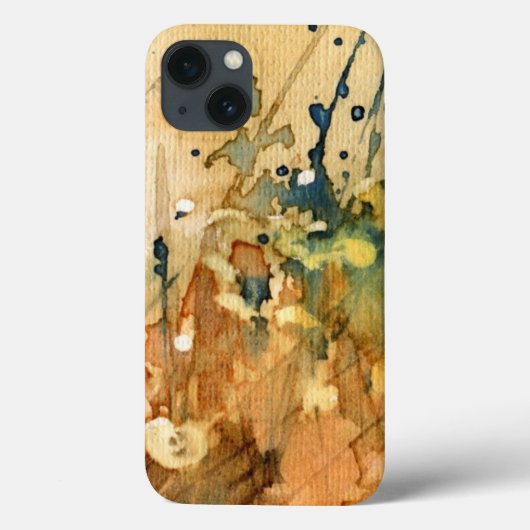 Abstracte aquarel en oude achtergrond Case-Mate iPhone case (Achterkant)