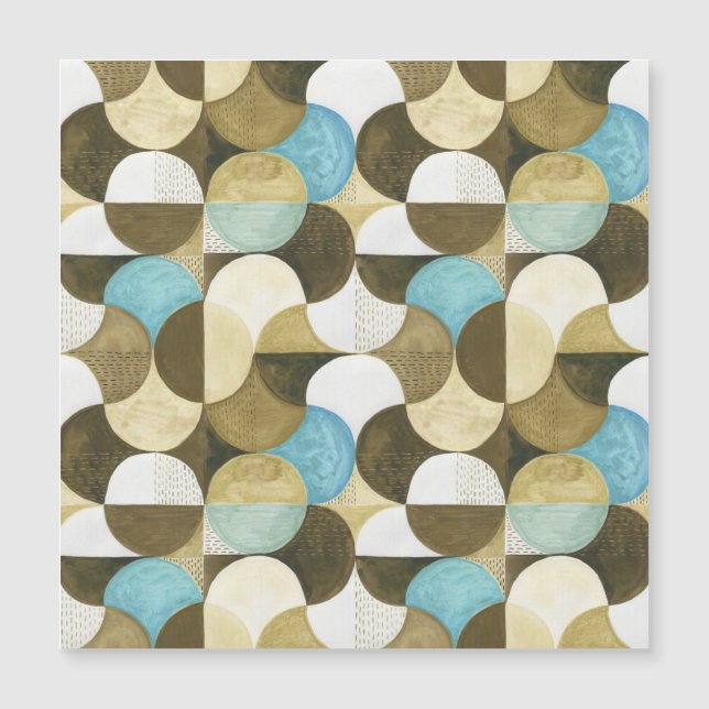 Abstracte aquarel handgetekend (Voorkant)