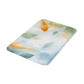 Abstracte Aquarel Koi Vis Sereniteit Badmat (Gekanteld)