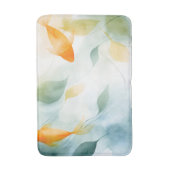 Abstracte Aquarel Koi Vis Sereniteit Badmat (Voorkant Verticaal)