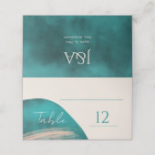 Abstracte Aquarel Plaatskaart Plaatskaartje (Buitenkant ongevouwen)