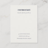 Abstracte Arch Retro Colorful Logo Hairclip Holder Visitekaartje (Achterkant)