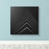 Abstracte architectuur canvas afdruk (Insitu (Houten vloer))