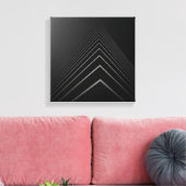 Abstracte architectuur canvas afdruk (Insitu (Woonkamer))