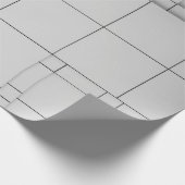 Abstracte architectuur hedendaags cadeaupapier (Hoek)