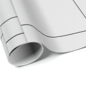 Abstracte architectuur hedendaags cadeaupapier (Rol Hoek)