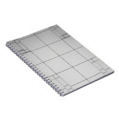 Abstracte architectuur hedendaags notitieboek (Rechterzijde)