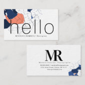 Abstracte Architectuur Home Fotografie Ontwerper Visitekaartje (Voorkant / Achterkant)