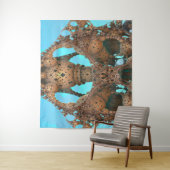 Abstracte architectuur wandkleed (In situ)