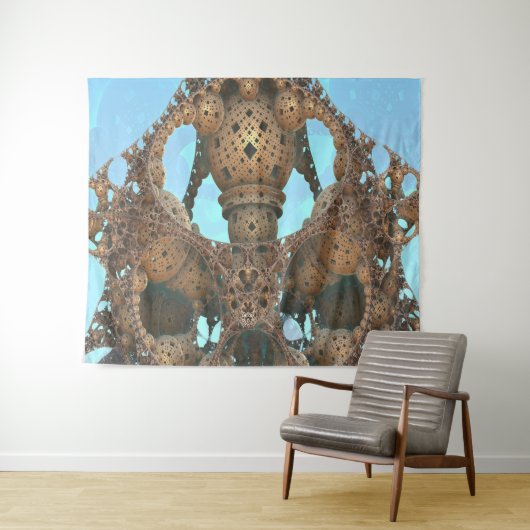 Abstracte architectuur wandkleed (In Situ (horizontaal))