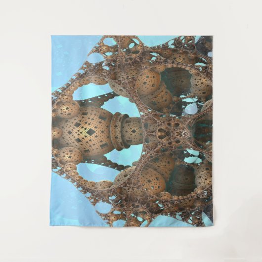 Abstracte architectuur wandkleed (Voorkant)