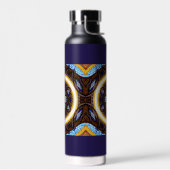 Abstracte architectuur waterfles (Links)
