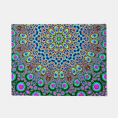 Abstracte array van kleuren deurmat (Voorkant)
