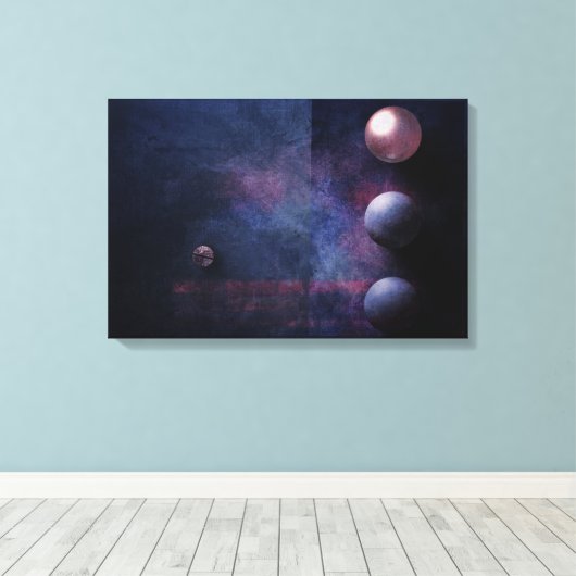 Abstracte Art 005 Canvas Afdruk (Insitu (Houten vloer))