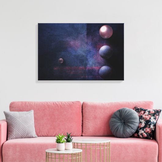 Abstracte Art 005 Canvas Afdruk (Insitu (Woonkamer))