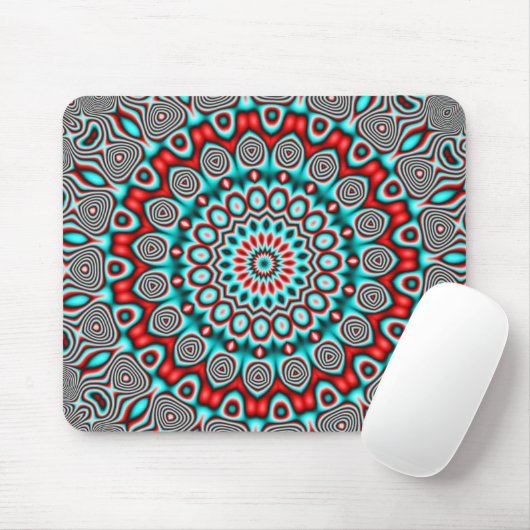 Abstracte art. 100 Mousepad Muismat (Met muis)