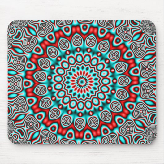 Abstracte art. 100 Mousepad Muismat (Voorkant)