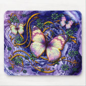 Abstracte art. 115 & Butterfly Option Mousepad Muismat (Voorkant)