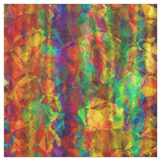 Abstracte Art 125 Custom Fabric Stof (Swatch)