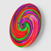 Abstracte art. 12 grote klok (Hoek)