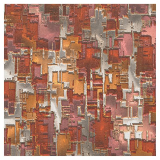 Abstracte Art 130 Custom Fabric Stof (Close Up)