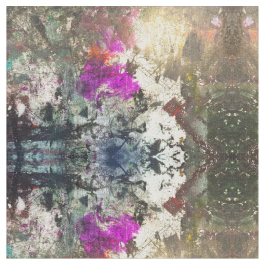Abstracte Art 142 Custom Fabric Stof (Close Up)