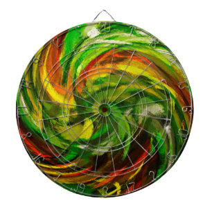 Abstracte art. 14 dartbord