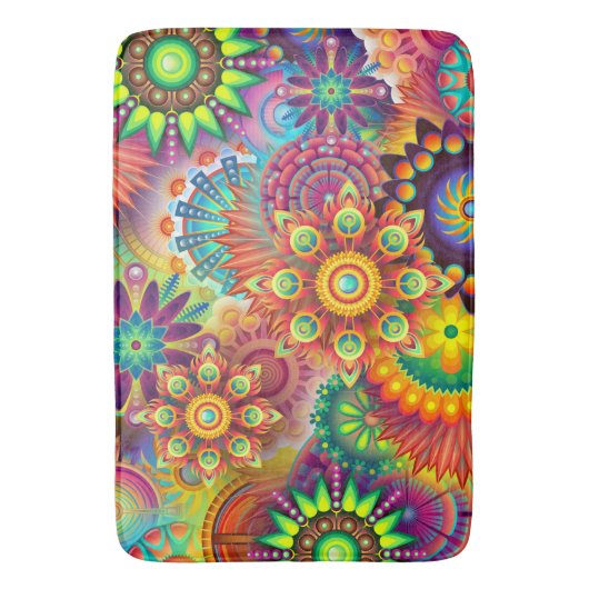 Abstracte art. 163 Bath Mat (Voorkant Verticaal)
