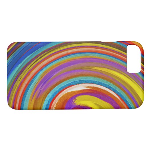 Abstracte art. 16 Case-Mate iPhone case (Achterkant (Horizontaal))