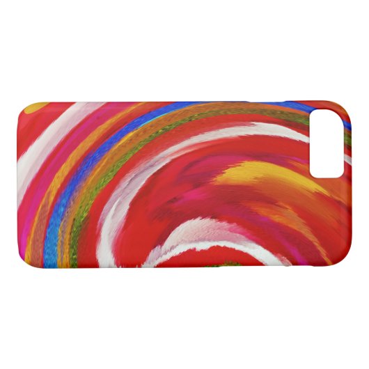 Abstracte art. 17 Case-Mate iPhone case (Achterkant (Horizontaal))