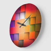 Abstracte art. 17-klok grote klok (Hoek)