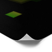 Abstracte art. 18 Afdrukken Poster (Hoek)