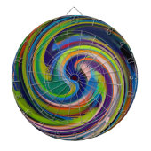 Abstracte art. 18 dartbord (Voorkant)