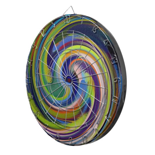 Abstracte art. 18 dartbord (Voorkant Rechts)