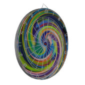 Abstracte art. 18 dartbord (Voorkant Links)