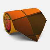 Abstracte Art 19 Stropdas (Opgerold)