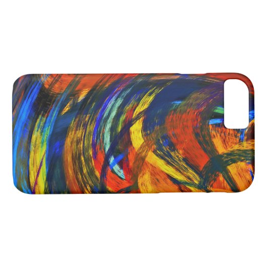 Abstracte art. 20 Case-Mate iPhone case (Achterkant (Horizontaal))