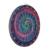Abstracte art. 20 dartbord (Voorkant Links)