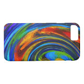Abstracte art. 21 Case-Mate iPhone case (Achterkant (Horizontaal))