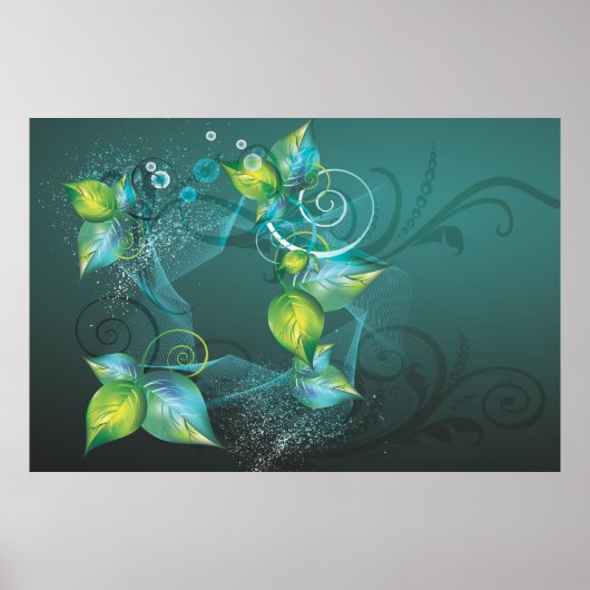 Abstracte art. 24 Afdrukken Poster (Voorkant)