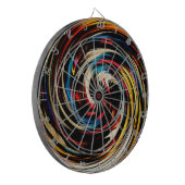 Abstracte art. 24 dartbord (Voorkant Links)