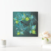 Abstracte art. 24-klok vierkante klok (Huis)