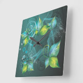 Abstracte art. 24-klok vierkante klok (Hoek)