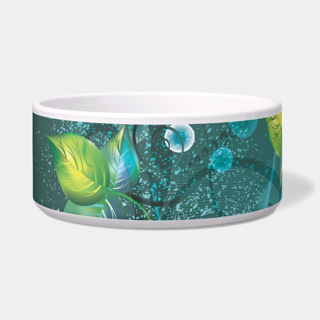 Abstracte art. 24-Pet Bowl Voerbakje (Links)