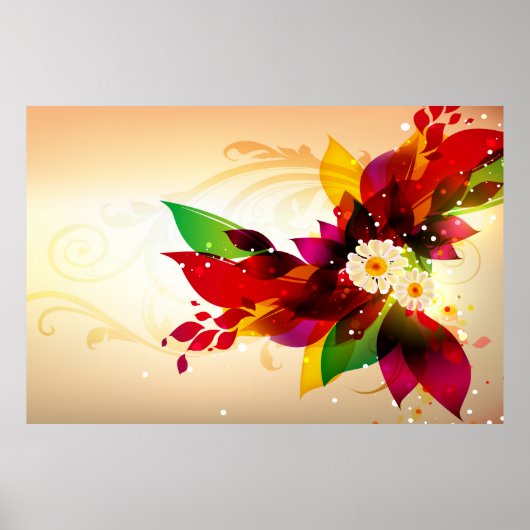 Abstracte art. 25 Afdrukken Poster (Voorkant)