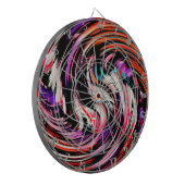 Abstracte art. 25 dartbord (Voorkant Links)
